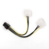Kabl napojni interni Y, GEMBIRD CC-PSU-6, molex female to 6pin PCI express - Image 2