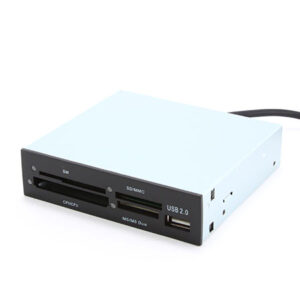 Card-reader GEMBIRD FDI2-ALLIN1-AB, interni black, USB 2.0