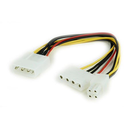 Kabl napojni interni Y molex + ATX 4pin, CC-PSU-4, GEMBIRD