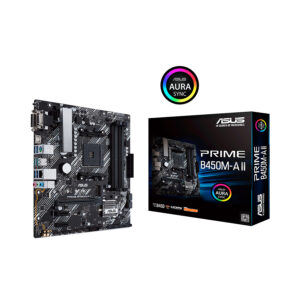 ASUS MB PRIME B450M-A II AMD B450;AM4;4xDDR4 VGA,DVI,HDMI;micro ATX
