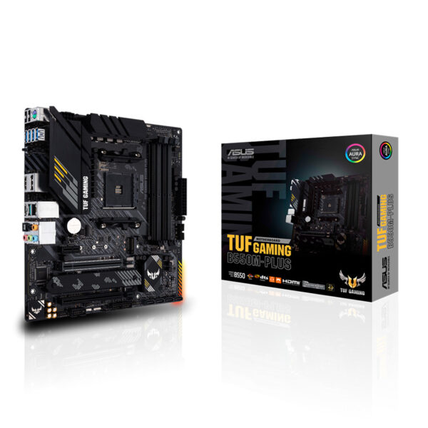 ASUS MB TUF GAMING B550M-PLUS AMD B550 AM4 4xDDR4 HDMI DP 2xM.2 RAID micro ATX