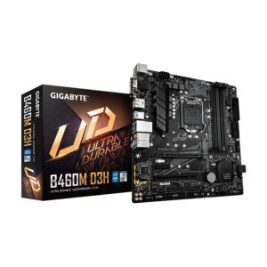 GIGABYTE MB B460M D3H 1.0 Intel B460;LGA1200 4xDDR4;VGA,DVI,HDMI,DP;1xPCI;micro ATX