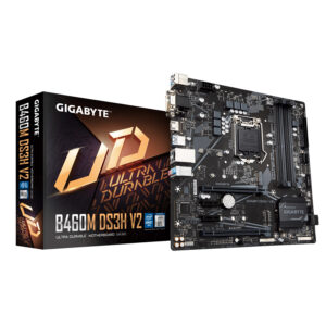GIGABYTE MB B460M DS3H V2 Intel B460;LGA1200;4xDDR4, VGA,DVI,HDMI;RAID;micro ATX