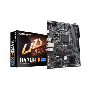 Gigabyte MB H470M K G10, LGA1200, 1xM.2, 2xDDR4 3200MHz HDMI, 6xUSB, micro ATX
