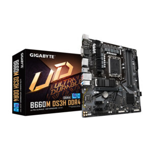 GIGABYTE MB B660M DS3H AX DDR4 LGA1700, 4xDDR4, M.2, 4xSATA 6xUSB, HDMI, 2xDP, WIFI, mATX