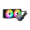 CPU hladnjak AIO Liquid RAMPAGE HELIOS C15 12cm ventilator Intel LGA1700/AMD AM5 ARGB 240mm