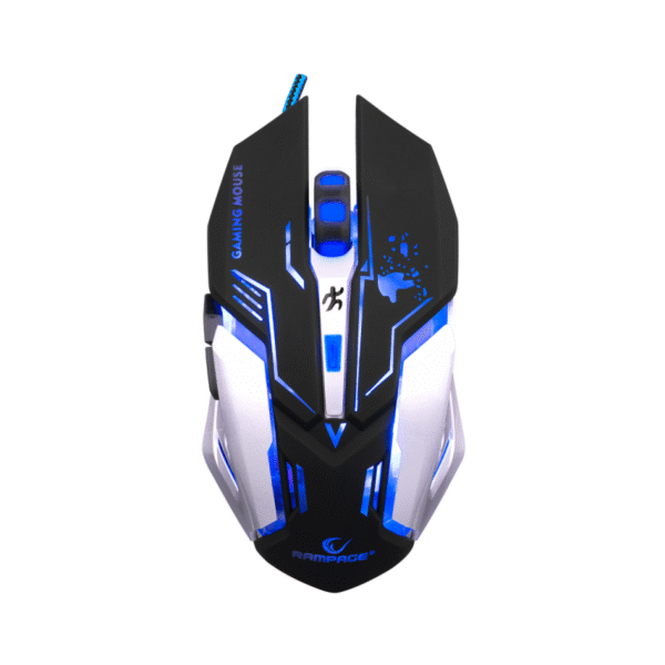 Tastatura + miš gaming RAMPAGE KM-R77 black, USB, LED, US Layout, multimedia - Image 5