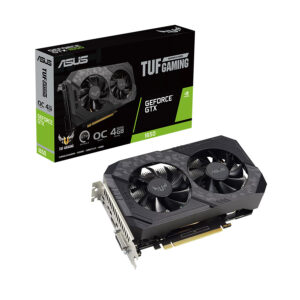 ASUS VGA NVIDIA GeForce GTX 1650 4GB GDDR6 128bit, DVI, HDMI, DP TUF-GTX1650-O4GD6-P-V2-GAMING