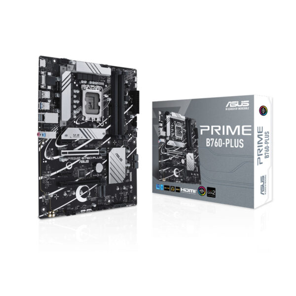 ASUS MB PRIME B760-PLUS Intel B760;LGA 1700;4xDDR5 VGA,HDMI,DP;RAID;2.5Gb LAN;ATX