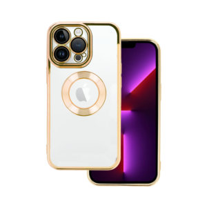 ZAŠTITNA MASKA BEAUTY CLEAR ZA IPHONE 15 PRO MAX ZLATNA