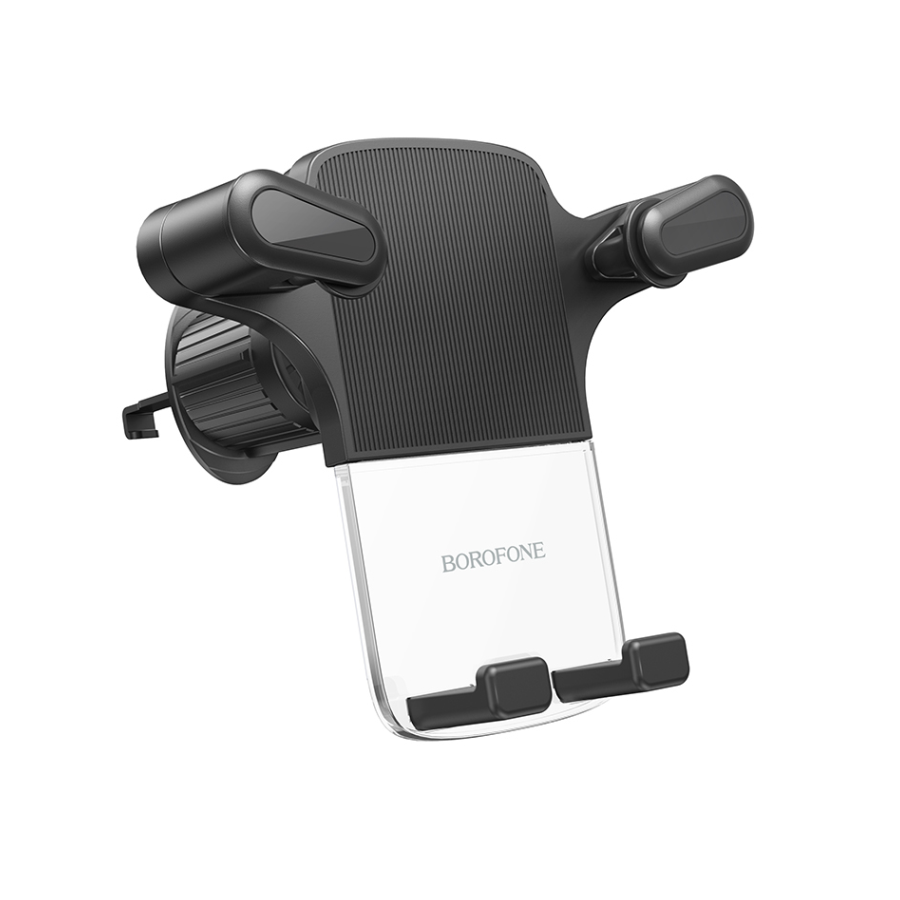 Univerzalni auto držač nosač za mobitel BOROFONE BH86 Crystal ice car air outlet black