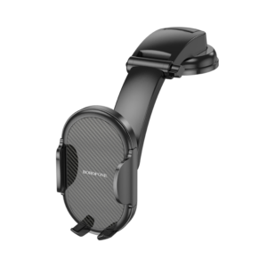 Univerzalni auto držač nosač za mobitel BOROFONE BH73 Charm press type center console car black