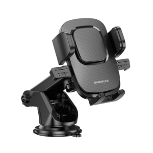 Univerzalni auto držač nosač za mobitel BOROFONE BH60 Dainty center console car black