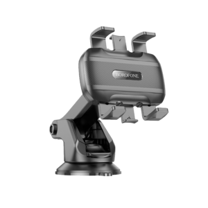 Univerzalni auto držač nosač za mobitel BOROFONE BH99 Wind automatic clamping car center console black