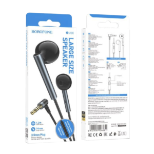 Slušalice sa mikrofonom 3.5mm BOROFONE BM86 Platinum metal universal metal gray