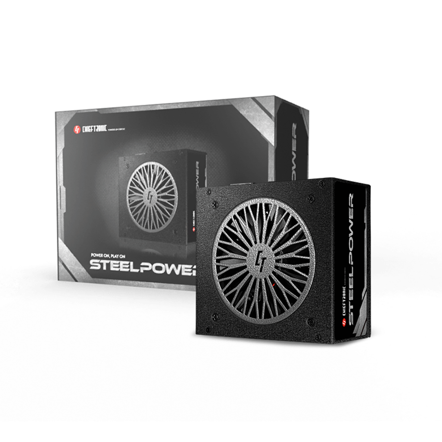 Napojna jedinica Chieftec PSU 750W BDK-750C, STEELPOWER seria, 12cm fan, Active PFC, 80+ Bronze,6xSATA, BDK-750FC