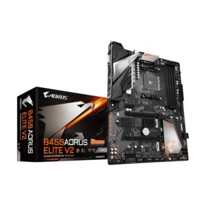 Gigabyte MB B450 AORUS ELITE V2 1.2, AMD B450; AM4;4xDDR4; DVI, HDMI; RAID; ATX