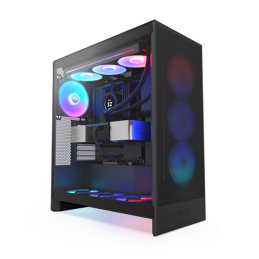 Kućište NZXT CASE H7 FLOW black RGB CM-H71FB-R1