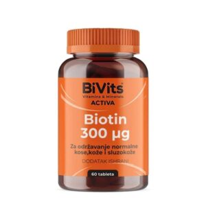 BIVITS ACTIVA D-BIOTIN TBL. A60