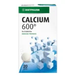 CALCIUM 600 eff a20 Diet