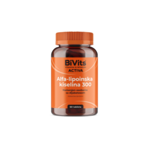 BIVITS ACTIVA ALFA-LIPOINSKA kiselina 300 cps a60 Abela 5637 12456
