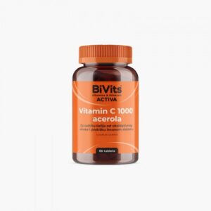 BIVITS ACTIVA VITAMIN C 1000 ACEROLA TBL A60