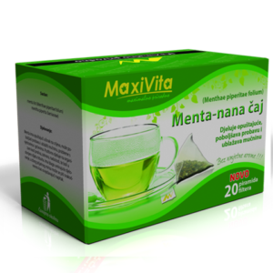 MAXIVITA menta-nana caj 20x1,5g 30g