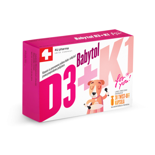 BABYTOL D3+K1 cps a30 PharmaSwiss