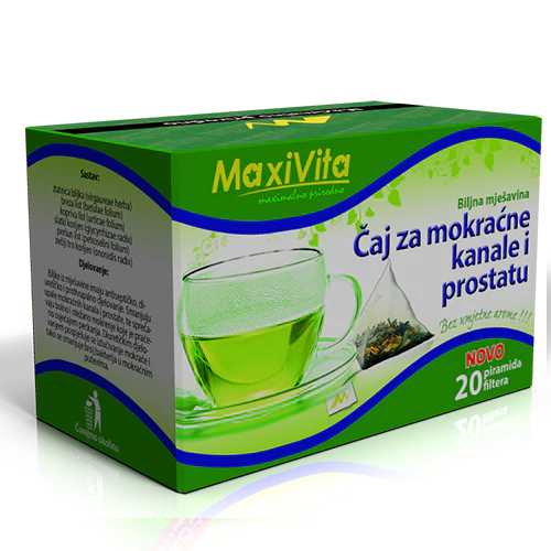MAXIVITA caj za mokracne kanale i prostatu 40g