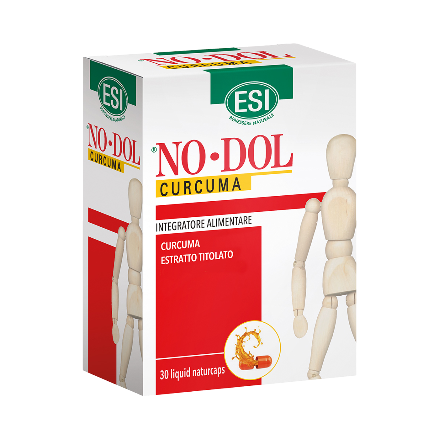ESI No dol curcuma natur liquid cps a30
