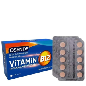 OSENDE Vitamin B12 sublingvalne tbl a30 Tabilac