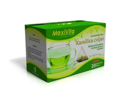 MAXIVITA kamilica cvijet 20x1,5g 30g