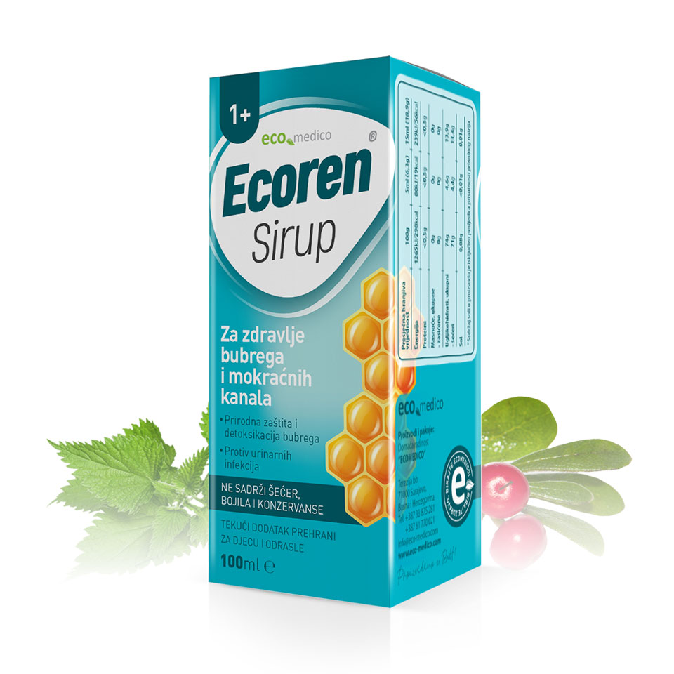 ECOREN medni sirup 100ml ECOMedico