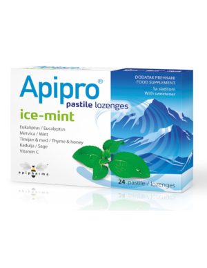 APIPRO ICE-MINT pastile a24 API3862