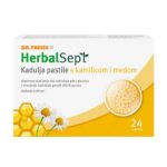 HERBALSEPT Kadulja s Kamilicom i medom pastile a24 Dr.Theiss