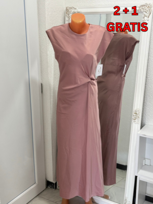 Elegant Draped Maxi Haljina