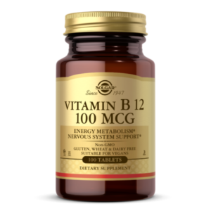 SOLGAR VITAMIN B12 100mcg tbl a100 09029