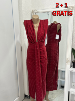 Haljina - Polka Dot Wrap Dress