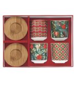Easy life set 4 šoljice espresso 110ml bamboo CRISTMAS JOY [kom]