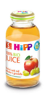 SOK GROŽĐA I JABUKE HIPP 200 ML