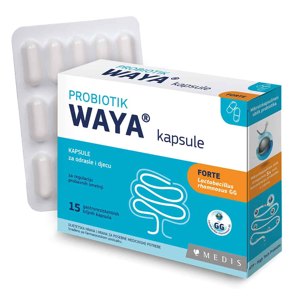 WAYA LGG Forte cps a15 biotic Medis 12558