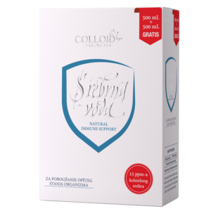 Srebrna voda 500ml+500ml gratis KLD 11054