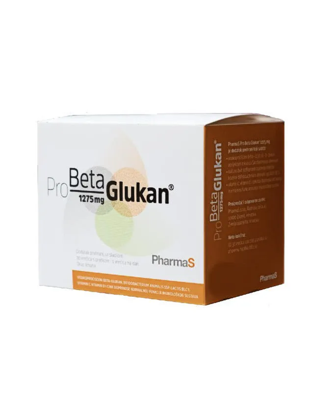 PRO BETA GLUKAN vrecice 30x1275mg Pharmas