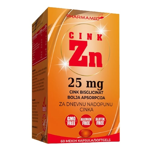 PH CINK 25mg meke caps a60