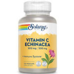 SOLARAY Vitamin C+Echinacea cps a60