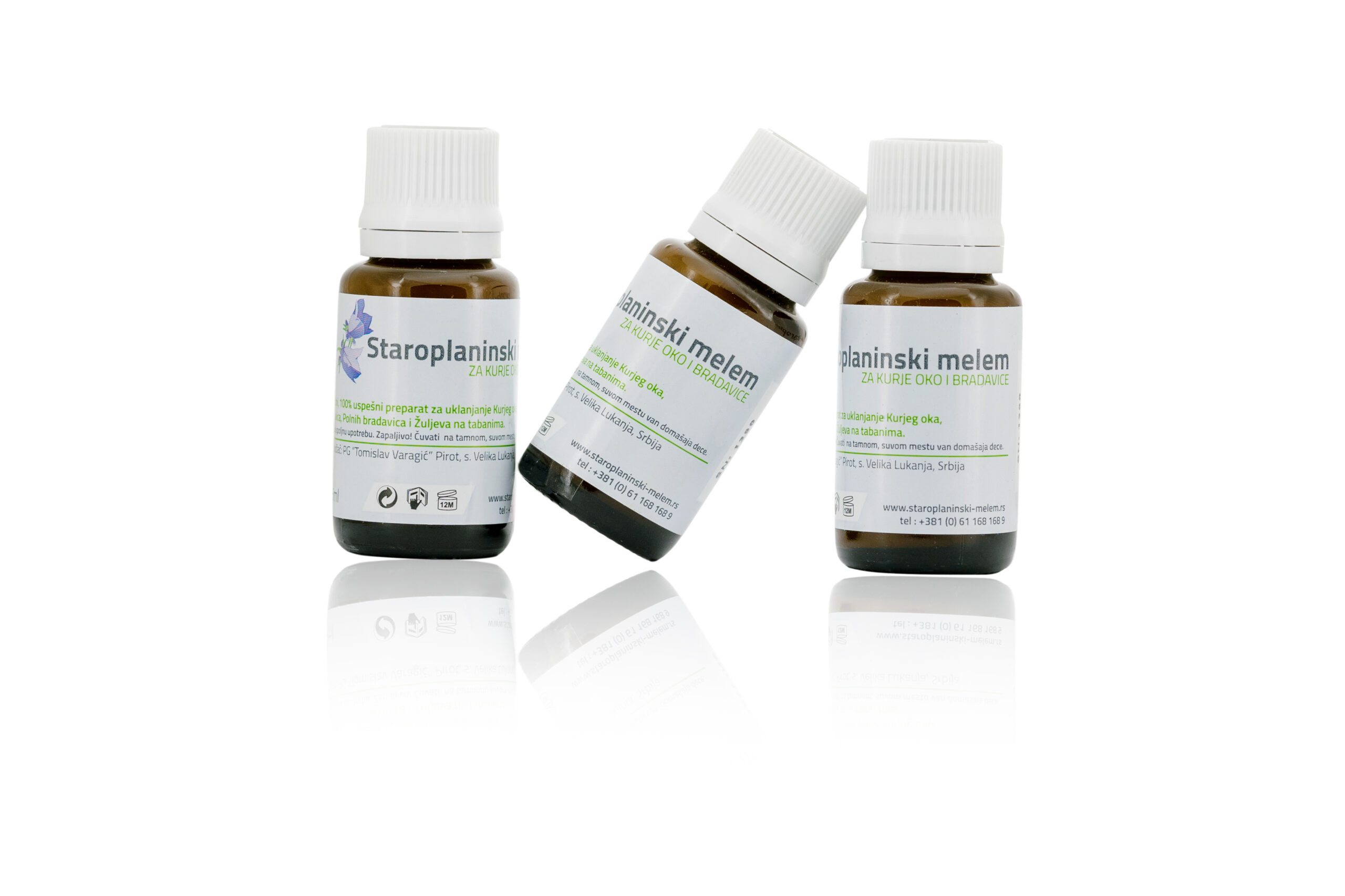 STAROPLAMENSKI Melem za kurje oci i bradavice 15ml 11609