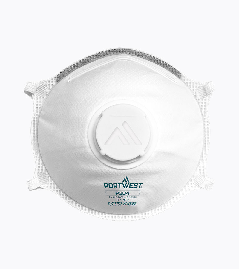 Respirator P304 FFP3 Valved Dolomite