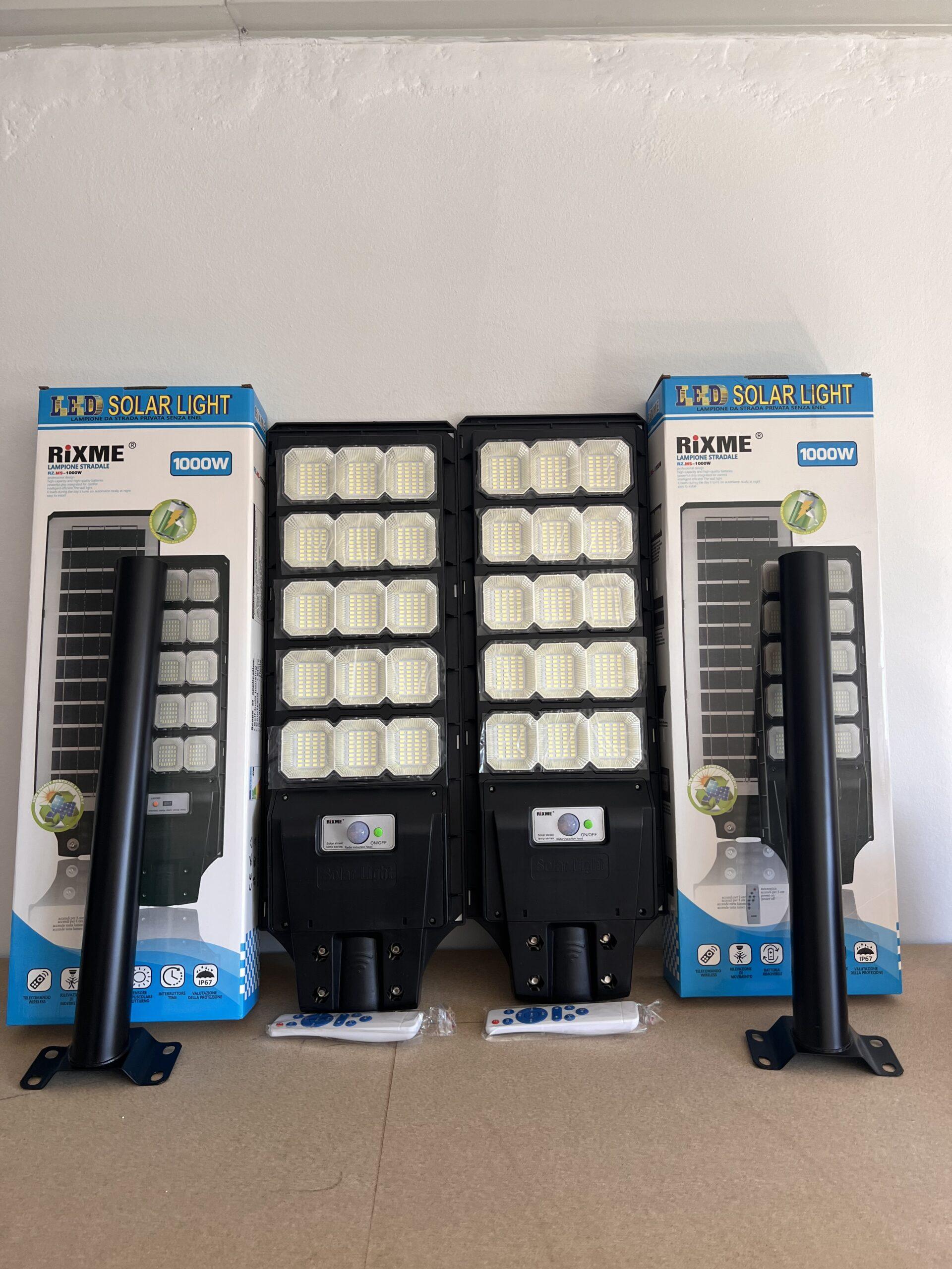 Solarni reflektor 1000W 1+1 Gratis sa 2 nosača